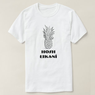 T-shirts Łikaní de Hosh, abacaxi dentro