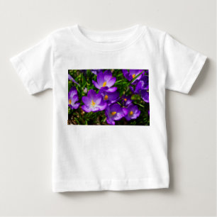 T-shirts Lilac Crocuses