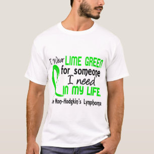 T-shirts Limão para alguém eu preciso o linfoma Non-Hodgk