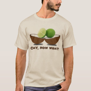 T-shirts Limões em um coco "aprovado, agora que? "