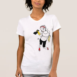 T-shirts limpeza da corda