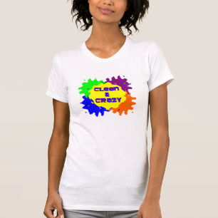 T-shirts Limpo e louco