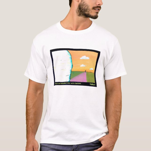 T-shirts Lincoln com Daikon (Frente)
