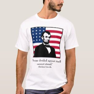 T-shirts Lincoln e citações