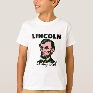 T-shirts Lincoln é meu Ídolo