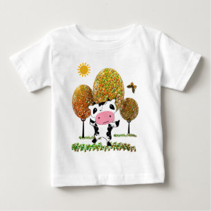 T-shirts Linda Vaca Kawaii Dançante em um Jelly... - Person