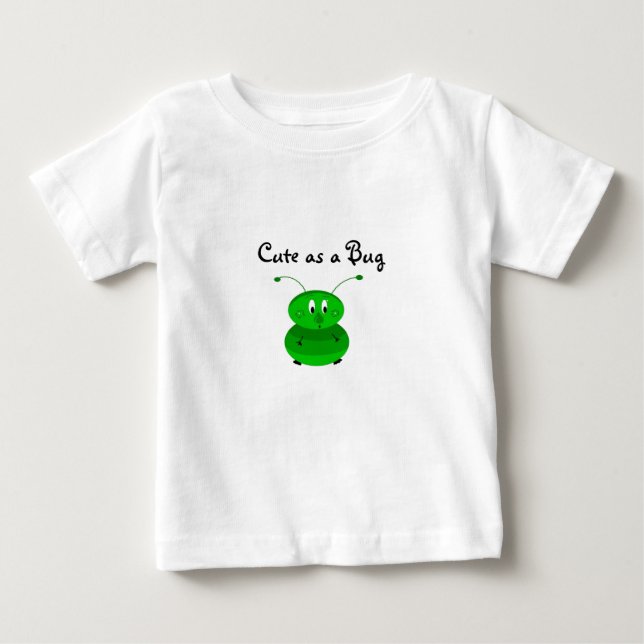 T-shirts Lindo como um inseto (Frente)