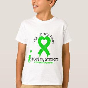 T-shirts LINFOMA eu apoio meu avô
