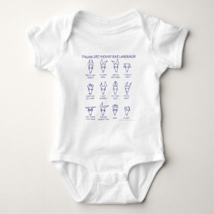 T-shirts Língua da orelha do galgo italiano
