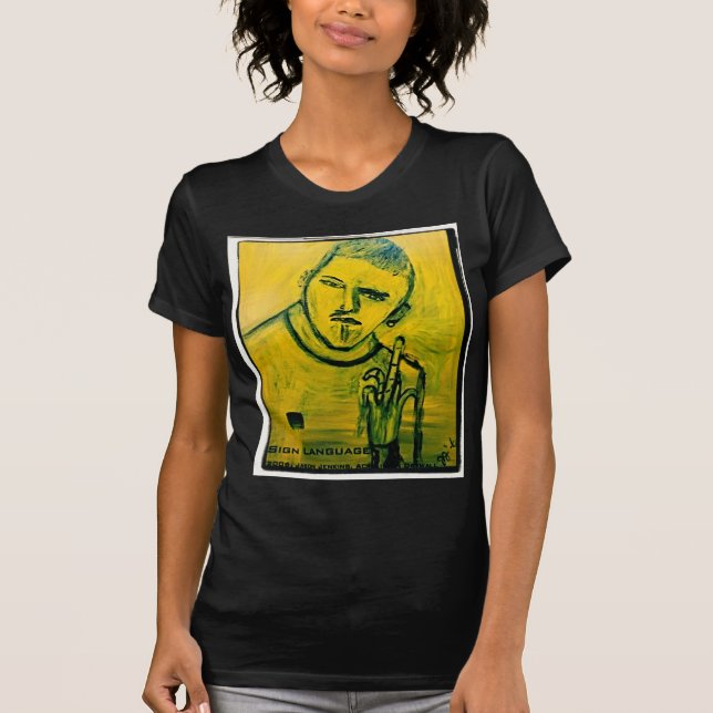 T-SHIRTS LÍNGUA DE SINAIS (Frente)