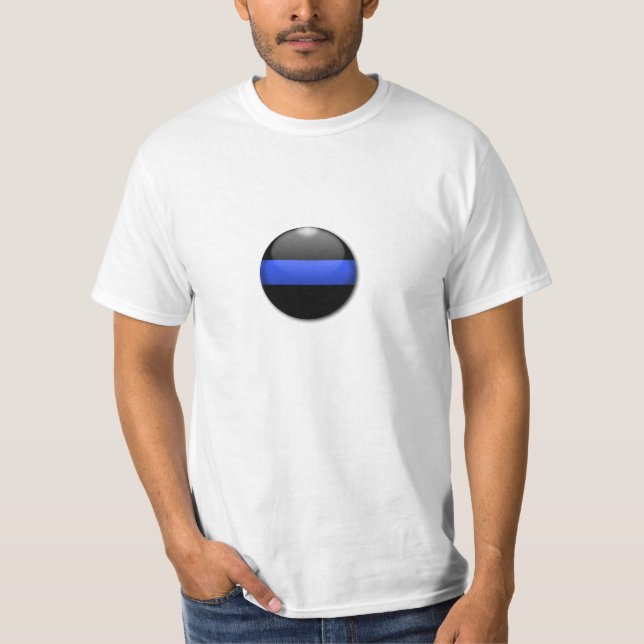T-shirts Linha Azul Fino (Frente)
