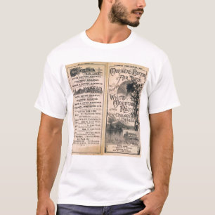 T-shirts Linha de ar de Montreal e de Boston