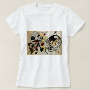 T-shirts Linha Transversal Sem Partida do Kandinsky