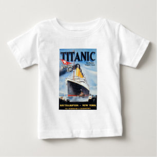 T-shirts Linha White Star Titanic - Maior Liner do Mundo
