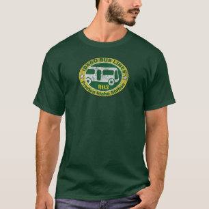 T-shirts LINHAS de ÔNIBUS estação de IDAGO de Preston Id