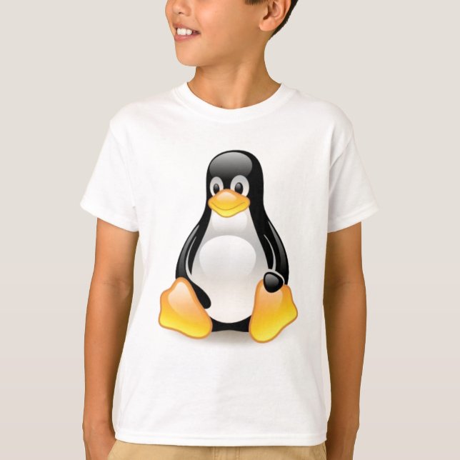 T-shirts Linux-pinguim-Tux (Frente)