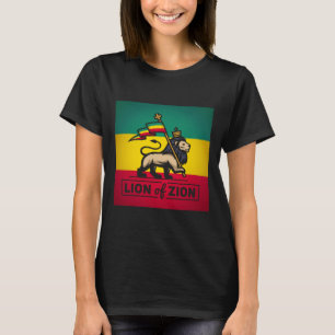 T-shirts Lion of Zion - Haile Selassie Judah Girls Shirt -