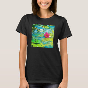 T-shirts Lírio de Água Folha de Nenúfar