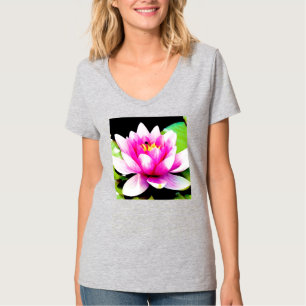 T-shirts Lírio de água rosa