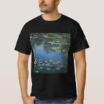 T-shirts Lírios de Claude Monet, Flores Vintage<br><div class="desc">Lírios d'água (1906) de Claude Monet é uma pintura floral de paisagismo de arte vintage. É uma das muitas variações das pinturas de lírio-d'água que Monet pintou em seu jardim floral em Giverny, França. Flores aquílicas em um lago de primavera. Sobre o artista: Claude Monet (1840-1926) foi o fundador do...</div>