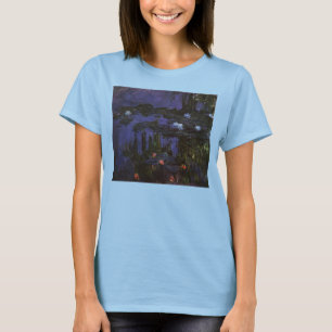 T-shirts Lírios de Claude Monet, Impressionismo venenoso