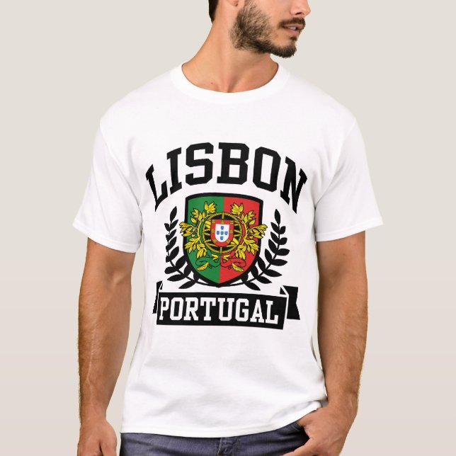 T-shirts Lisboa Portugal (Frente)