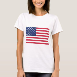 T-shirts Listras e Estrelas dos Estados Unidos