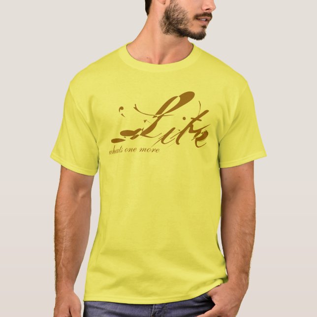 T-shirts Lite, o que é um mais - personalizado (Frente)