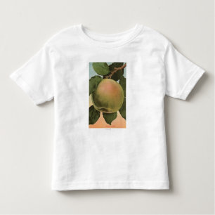 T-shirts Litografia de Chromo da fruta de Newtown Pippen