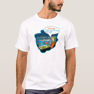T-shirts Litro - Esquerda o horário da loja há
