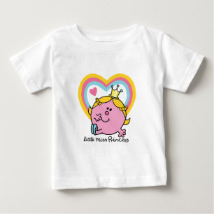 T-shirts Little Miss Princesa Corações