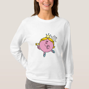 T-shirts Little Miss Princesa Royal Scepter