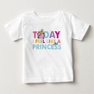 T-shirts Little Miss Princesa   Sinto-Me Como Uma Princesa