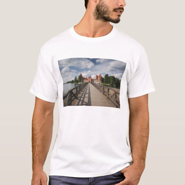 T-shirts Lituânia, Trakai, Parque Histórico Nacional de Tra (Frente)