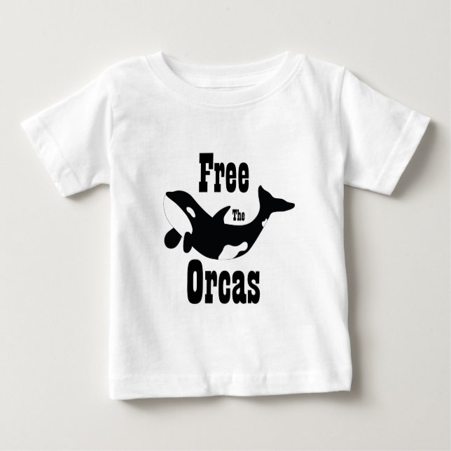 T-shirts Livre as orcas (Frente)
