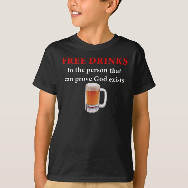 T-shirts Livre bebidas (Frente)