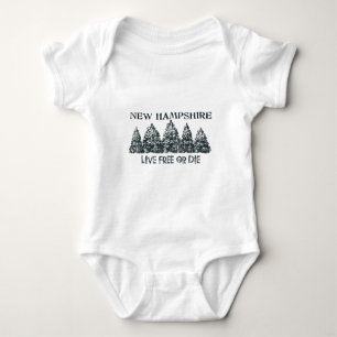 T-shirts Livre vivo de New Hampshire
