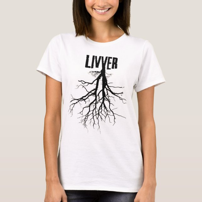 T-shirts livverladies (Frente)