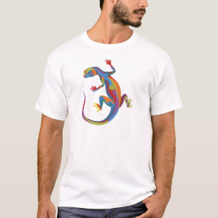 T-shirts Lizard pintado