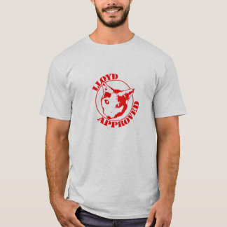 T-shirts Lloyd aprovou - os homens cinzentos