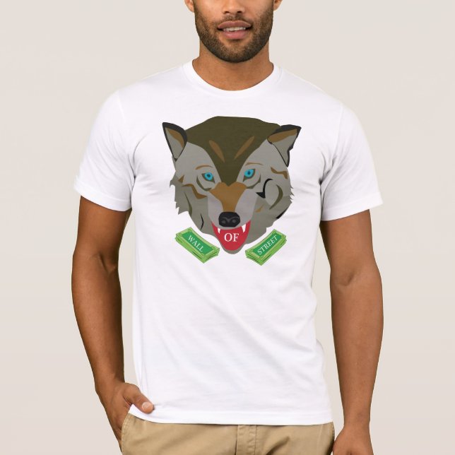 T-shirts Lobo de Wallstreet (Frente)
