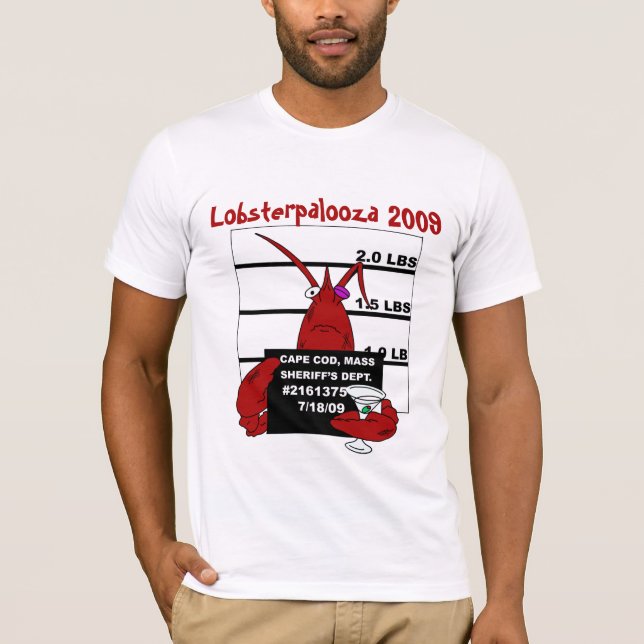 T-shirts Lobsterpalooza 2009 (Frente)