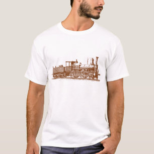T-shirts Locomotiva - Marrom Noz
