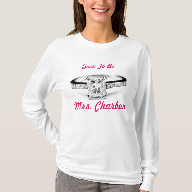 T-shirts Logo para ser Sra. (Frente)