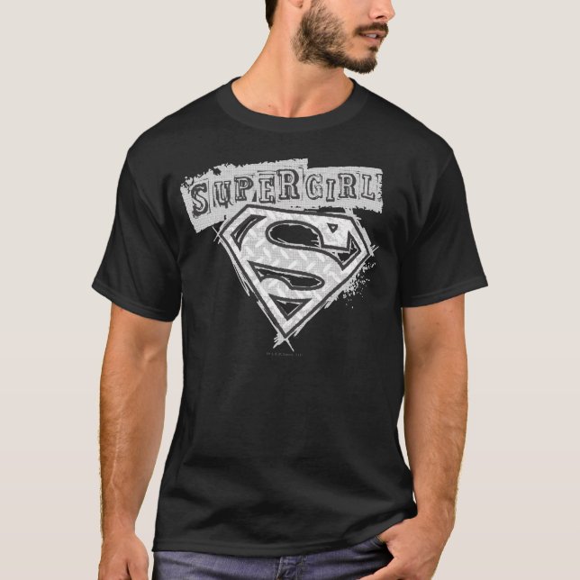 T-shirts Logotipo 1 de Supergirl (Frente)