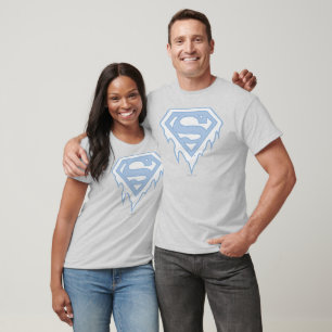 T-shirts Logotipo azul da Supergirl