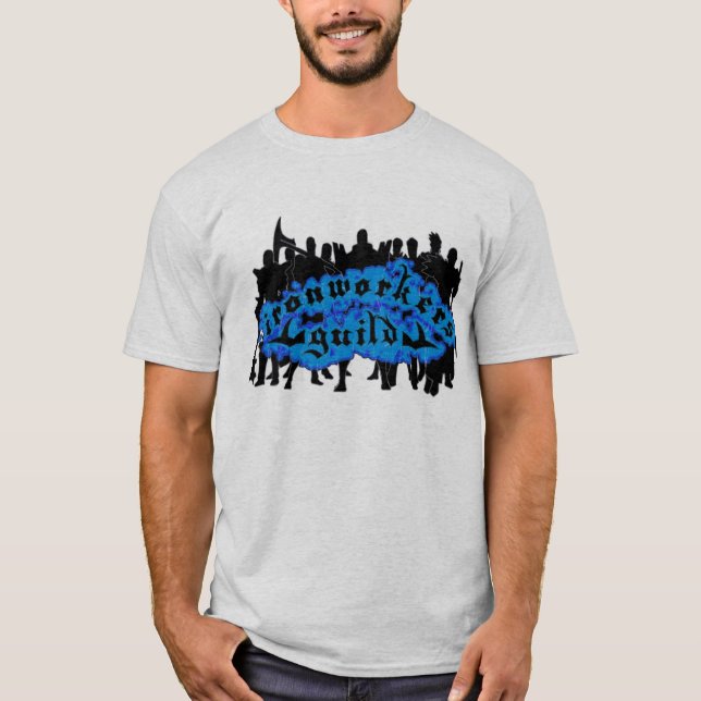 T-shirts Logotipo 'azul " de IWG (Frente)