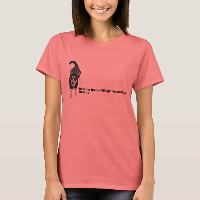 T-shirts Logótipo BHVFR com Ann (Frente)