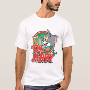 T-shirts Logotipo clássico do Tom e Jerry