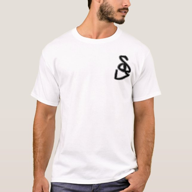 T-shirts Logotipo da caixa do SG (Frente)